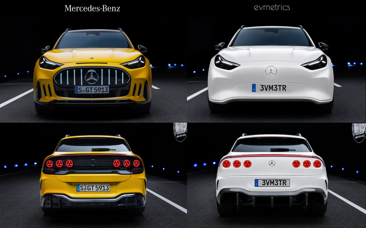 Mercedes-AMG GT SUV and evmetrics redesign